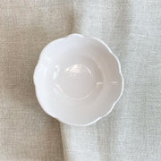 Melamine Scalloped Soup + Snack Bowl | Cream